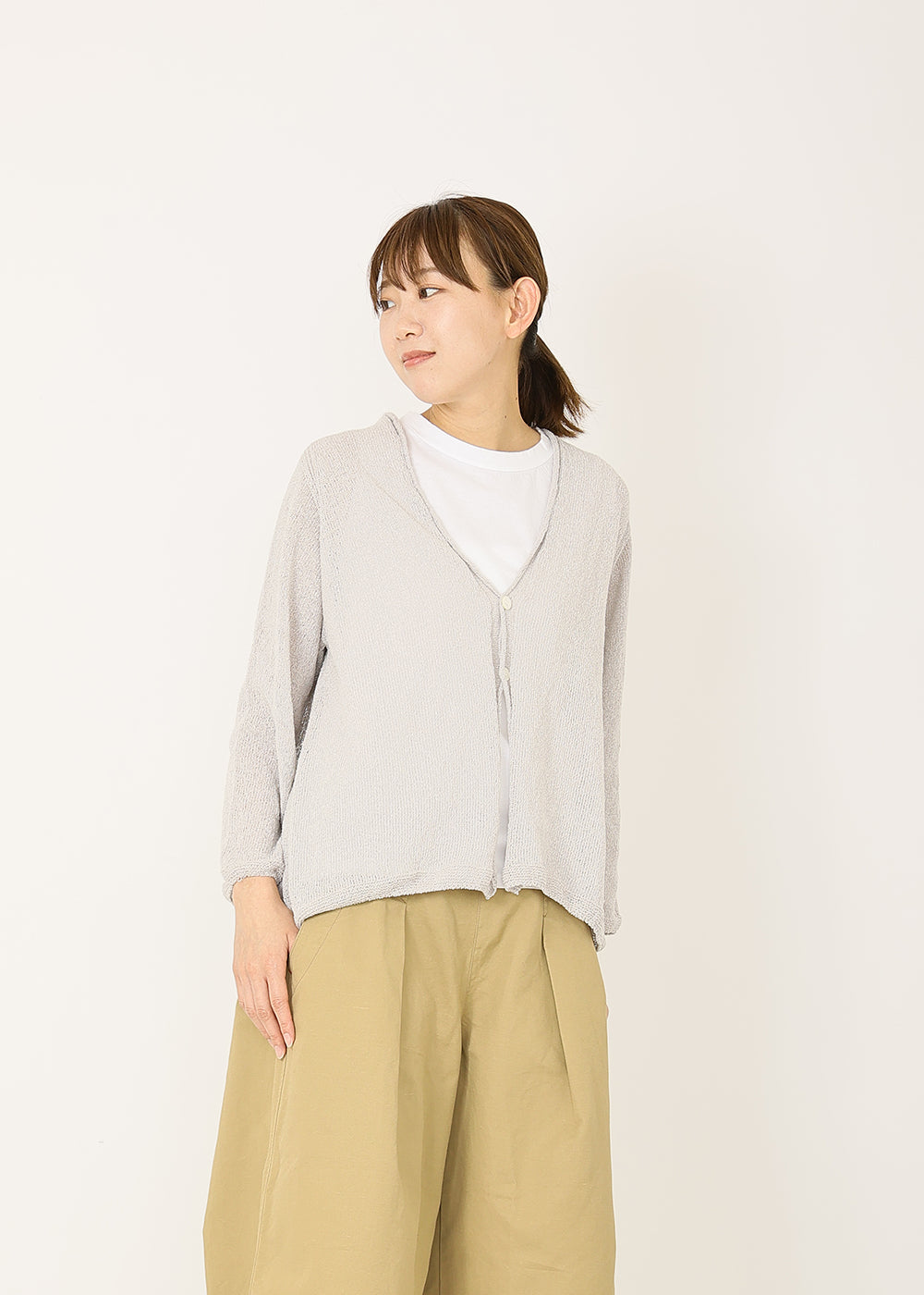 ライトグレー　model：170cm
