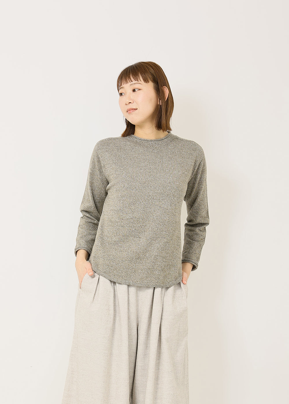 ブラウンMIX　model：164cm