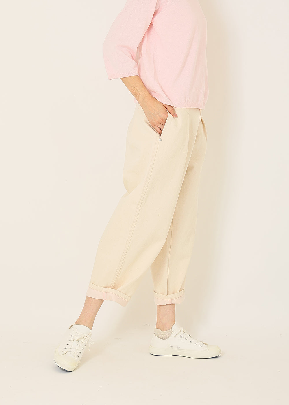 生成×ピンク　model：170cm