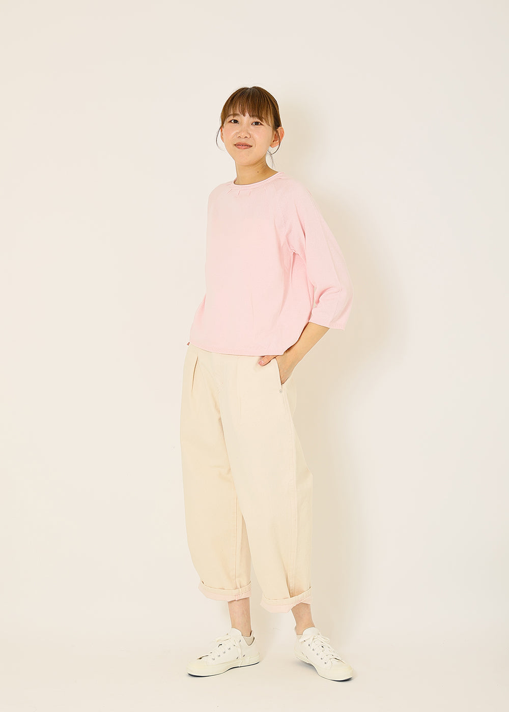 生成×ピンク　model：170cm