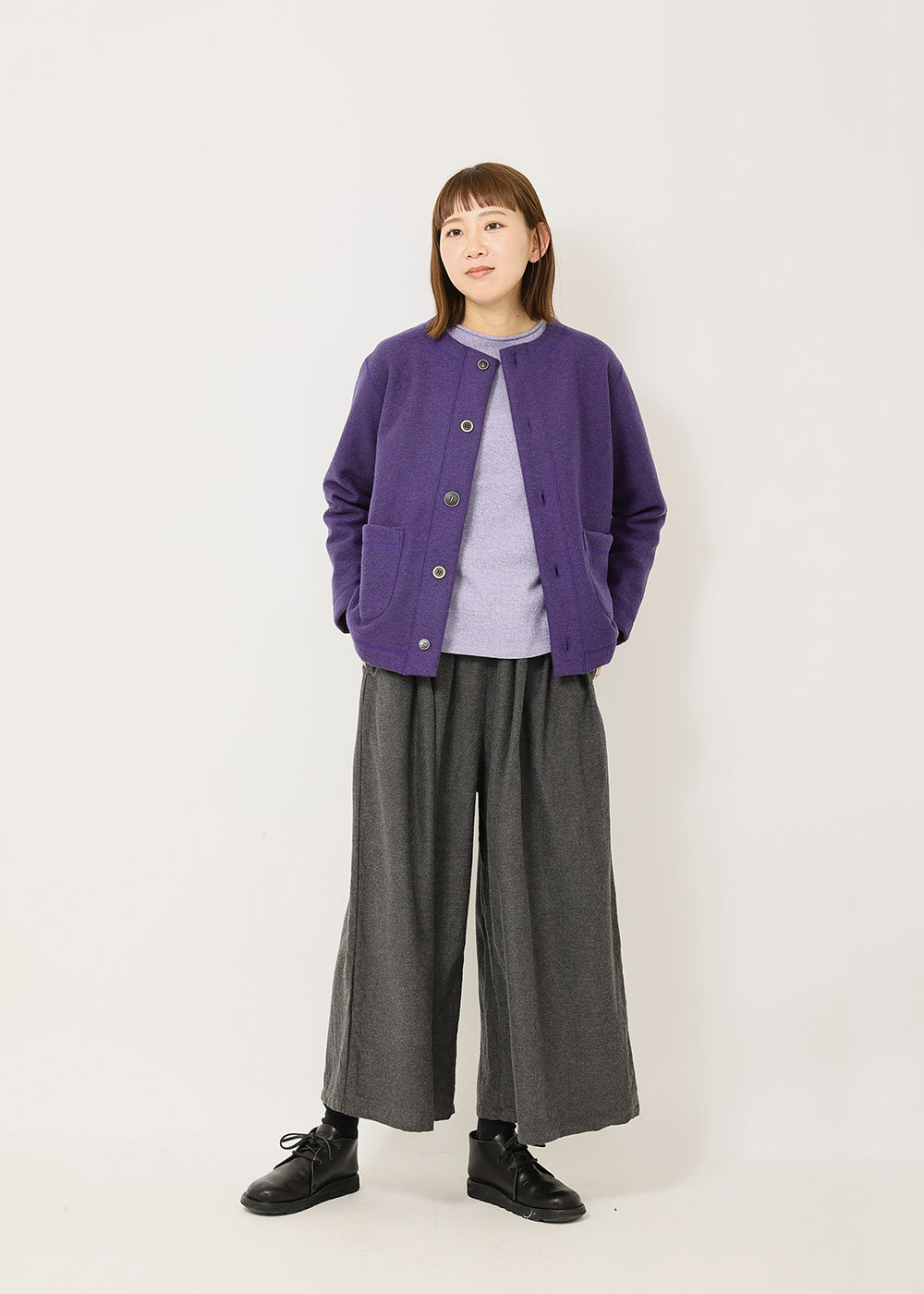 チャコール　model：170cm