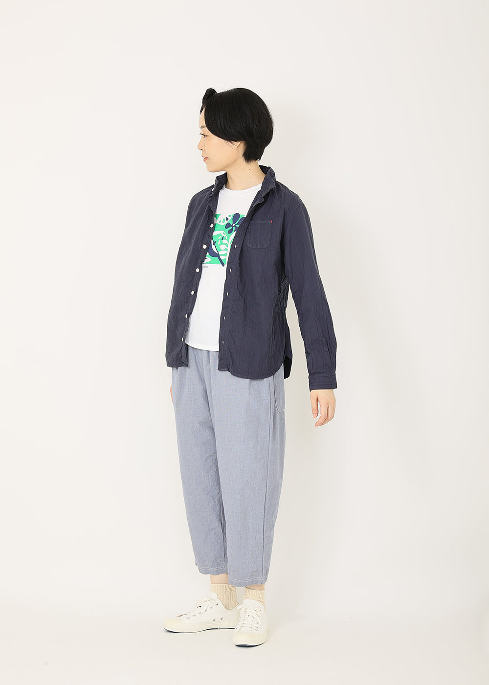 ネイビー　model：168cm