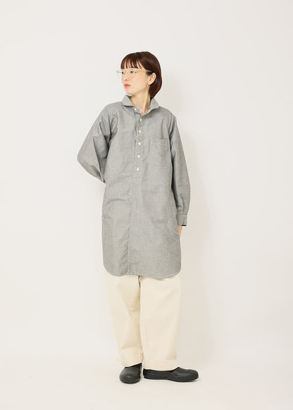 ブラックシャンブレー　model：164cm