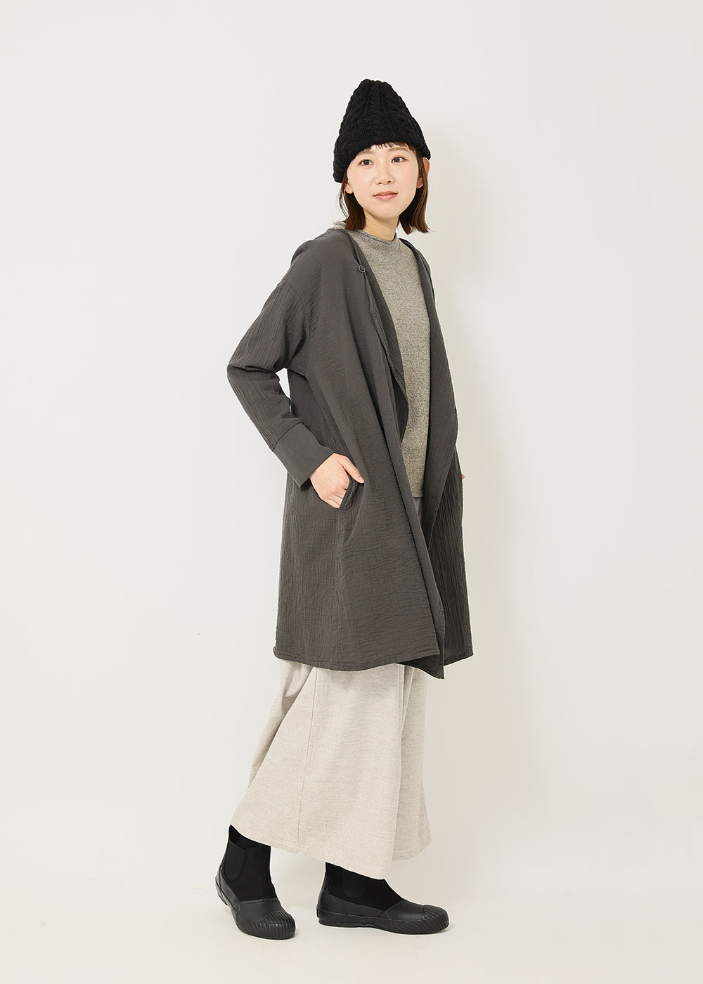 チャコール　model：170cm