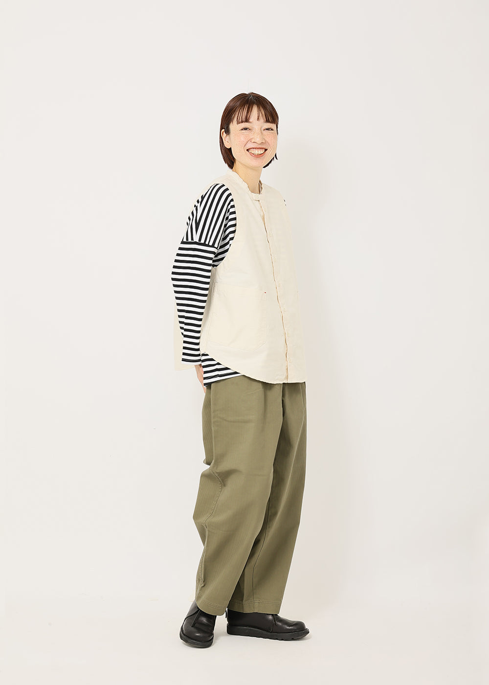 生成ネップ　model：164cm