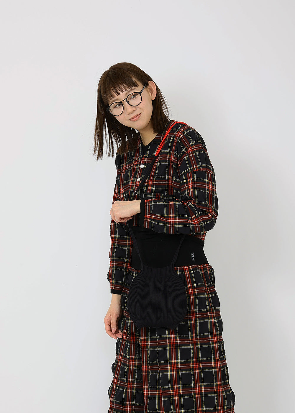 ブラック×レッド　model：170cm