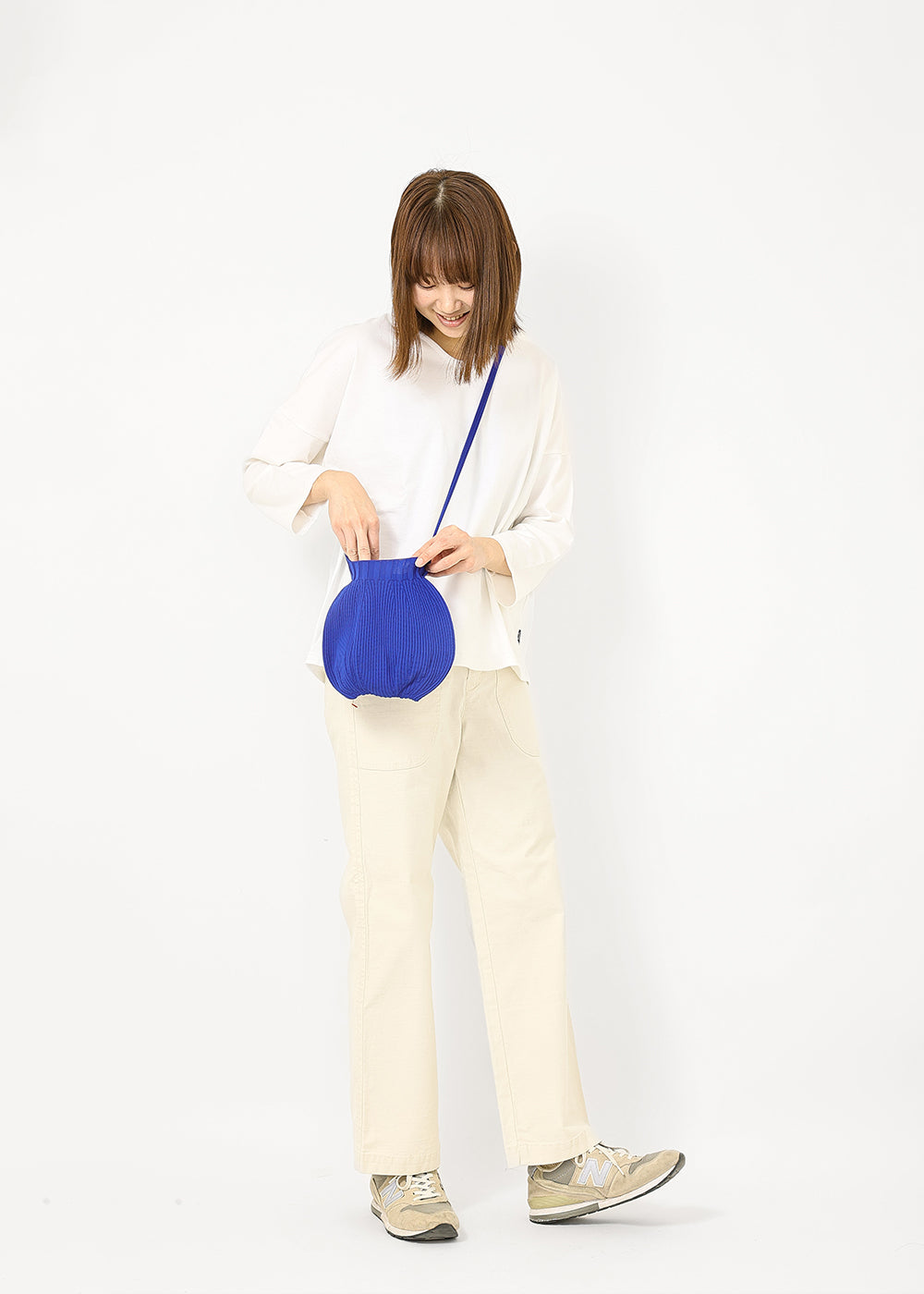サークルバッグ　ショルダー サークルショルダーバッグ(ONE SIZE ライトベージュ): ファッション
