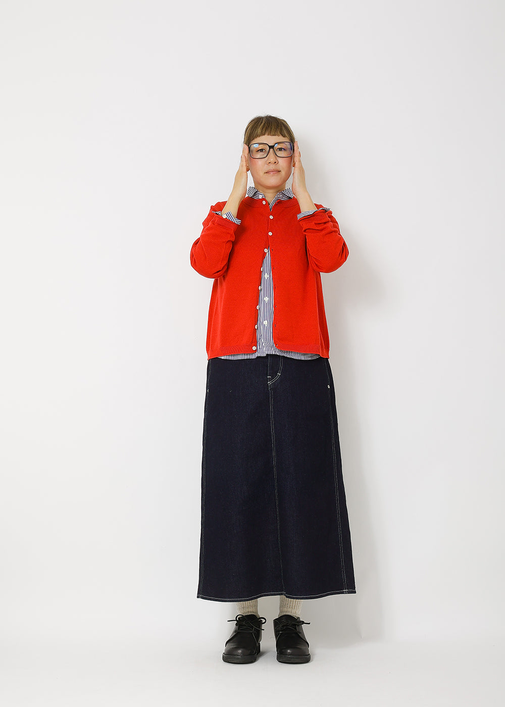 レッド　model：162cm